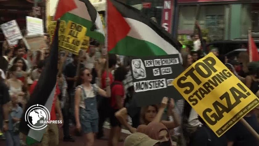 Iranpress: Pro-Palestinian Rally in New York