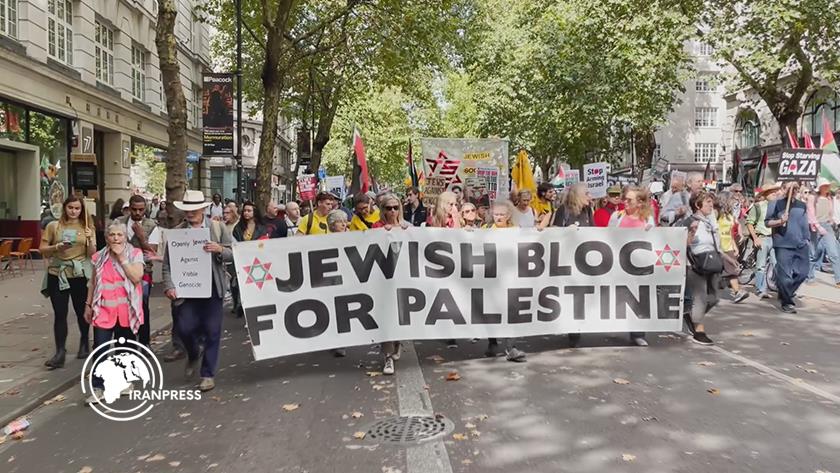 Iranpress: Mass Pro-Palestine March in London Draws Over Half a Million