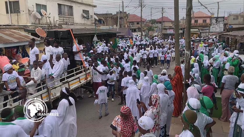 Iranpress: Muslims in Accra Hold Walk of Pride to Celebrate Prophet Muhammad’s Birth Anniv.