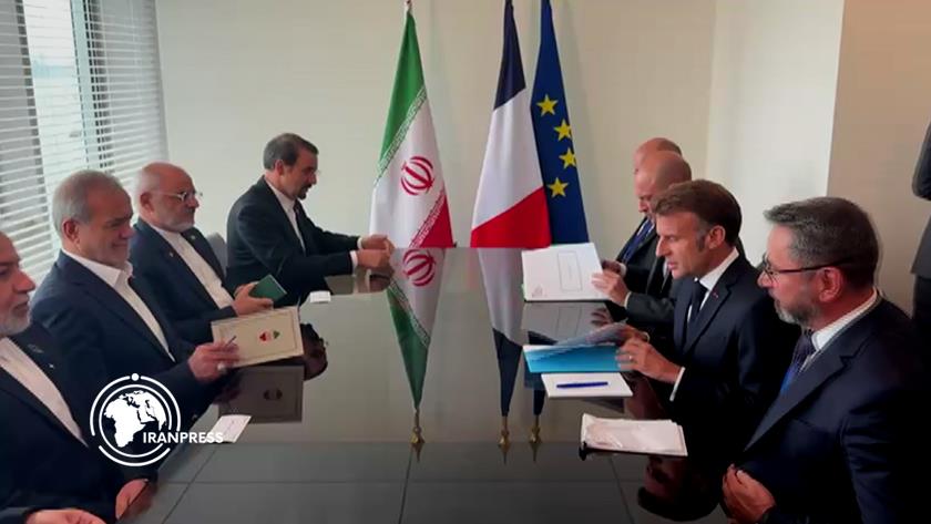 Iranpress:  Iran’s President Presses Macron on Europe’s Nuclear Stance and Sanctions Push