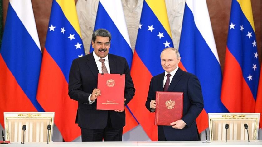 Iranpress: Maduro Signs Executive Order for Strategic Partnership With Russia