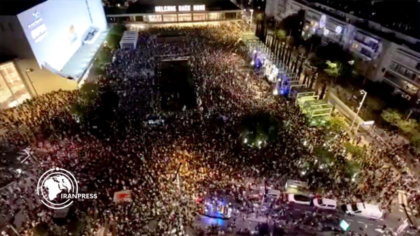 Iranpress: Thousands Protest in Tel Aviv Demanding Probe into October 7 Failures