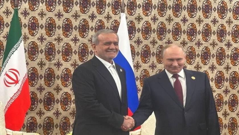 Iranpress: Iran–Russia Presidents Meet; Putin Hails Strategic Deal as Turning Point