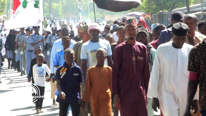 Iranpress: Nigerian Protesters Demand Action Against Israel Over Ceasefire Violations
