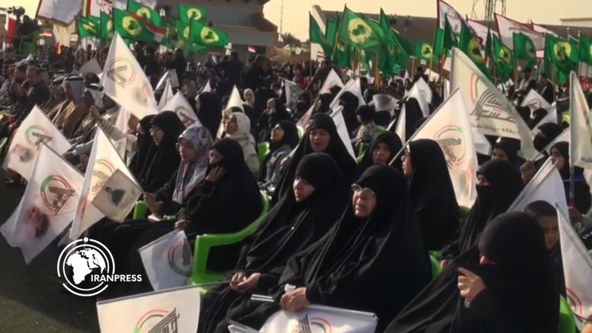 Iranpress: Iraq Marks Sixth Anniversary of Resistance Martyrs, Showcases Unity