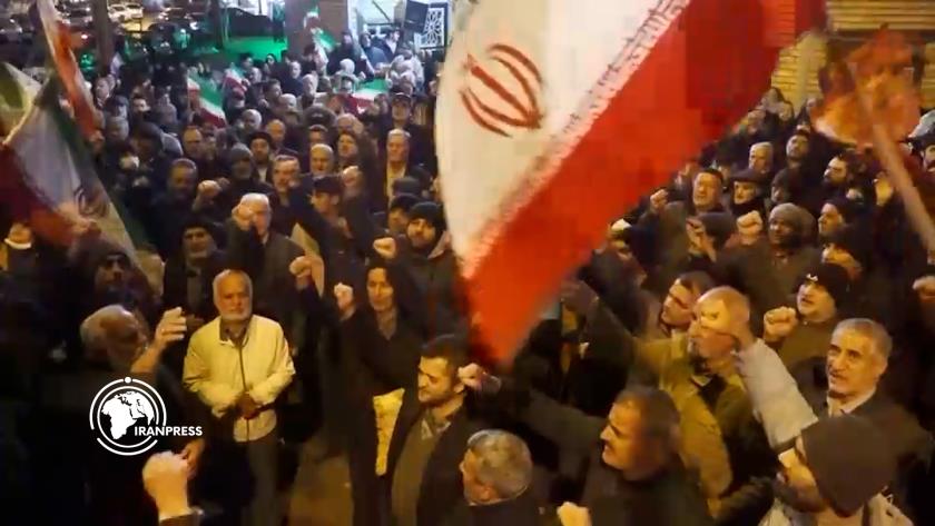 Iranpress: Massive Protests Erupt in Qazvin Province as Iranians Reject Destabilizing Efforts