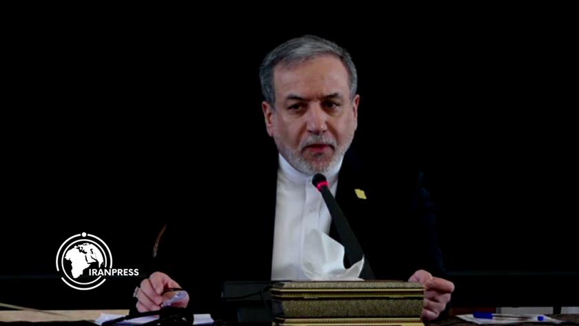 Iranpress: Araghchi: Armed Terrorists Hijack Peacefull Protests in Iran
