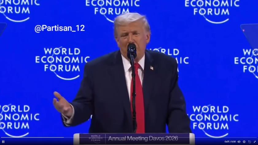 Iranpress: Trump Slams Europe’s Economic Dependence on the U.S. in Davos Remarks