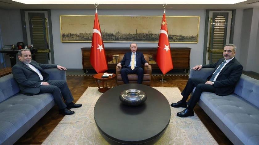 Iranpress: Turkey’s President Meets Iran’s FM Araghchi