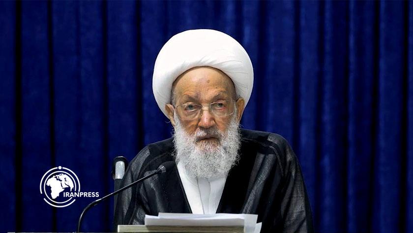 Iranpress: Bahraini Cleric Ayatollah Isa Qassim: Imam Khamenei, Restore Ummah to True Islam