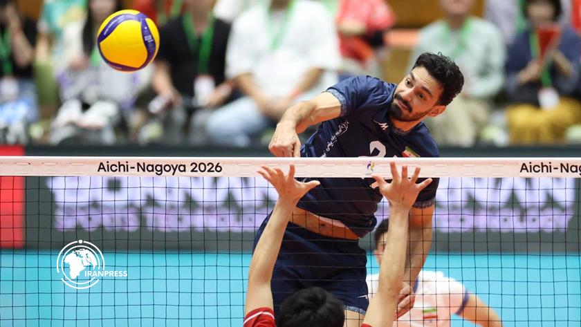 Iranpress: Iran Defeats Japan to Win Fourth Consecutive Asian Games Volleyball Gold