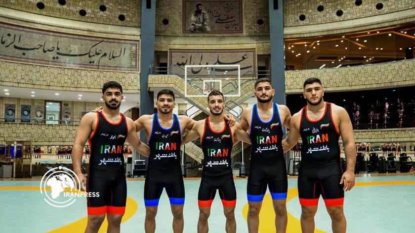 Iranpress: Iran Claims 2 Golds, 3 Bronzes in Start at U-23 World Wrestling Championships