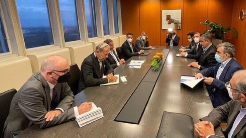 Iranpress: Rencontre de Eslami et Rafael Grossi à Vienne