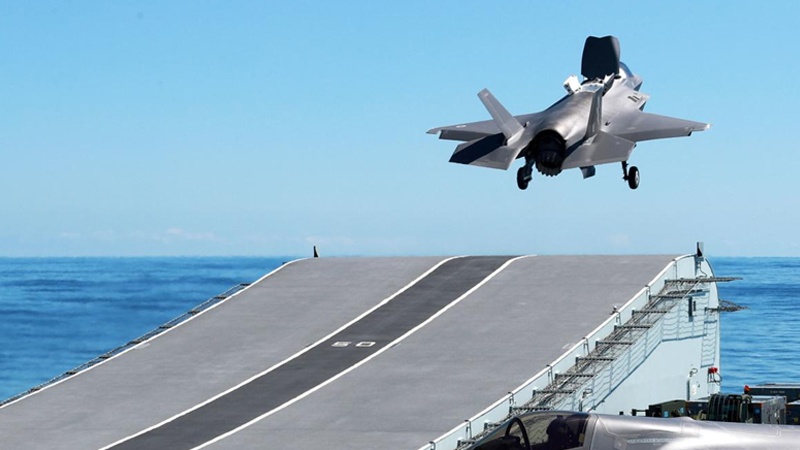Iranpress: Un avion de chasse britannique F-35 s