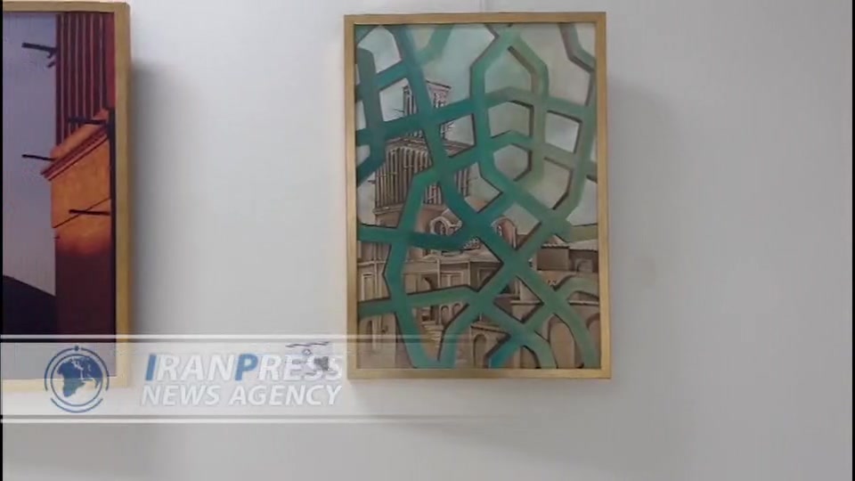 Iranpress: Exposition de peinture des monuments historiques de Yazd en Italie
