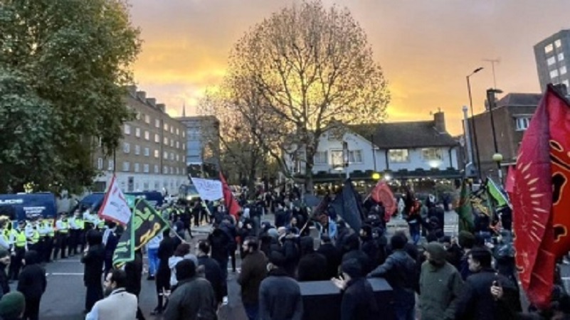 Iranpress: rassemblement de protestation à Londres; Crier "Non" aux ennemis de l Iran