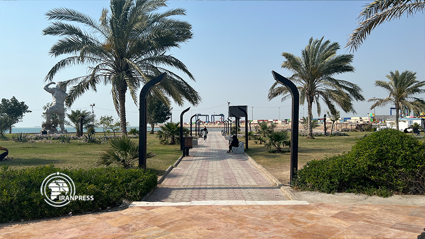 Iranpress: La belle vue sur les rives du golfe Persique