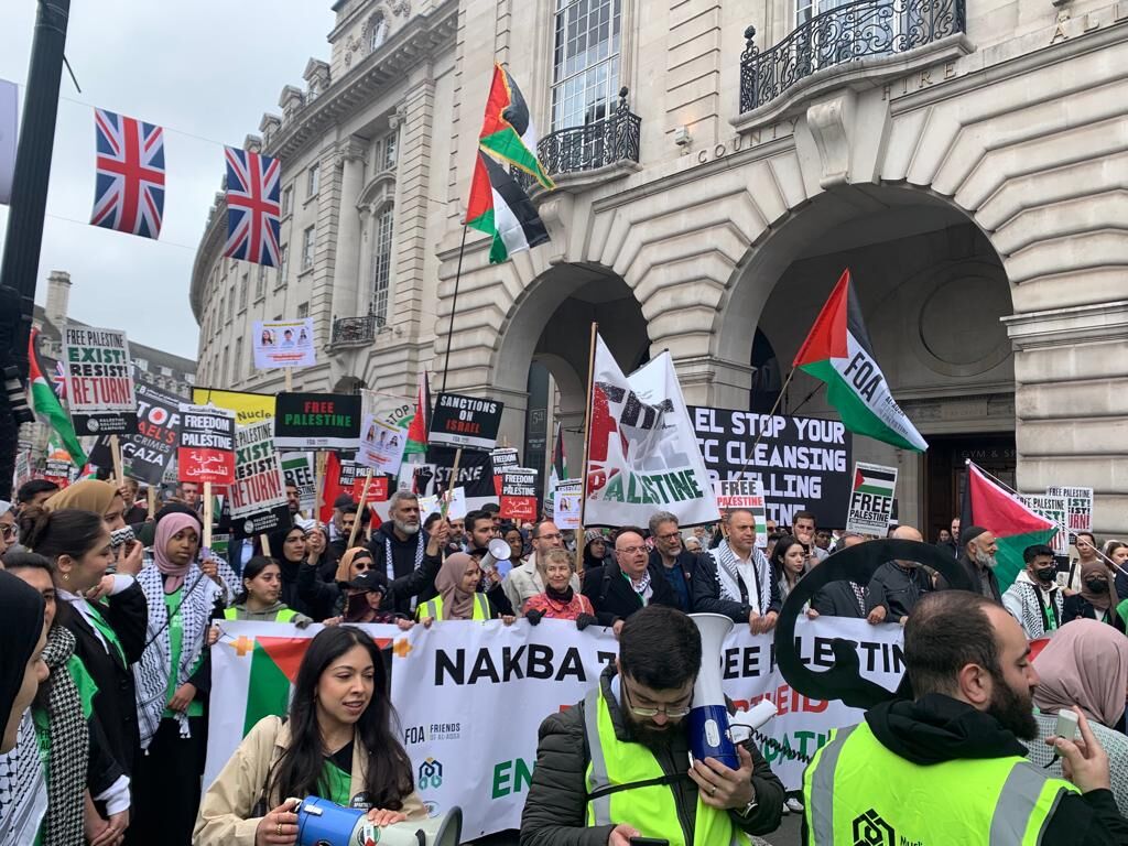 Iranpress: Manifestations antisionistes en Amérique et dans plusieurs pays européens