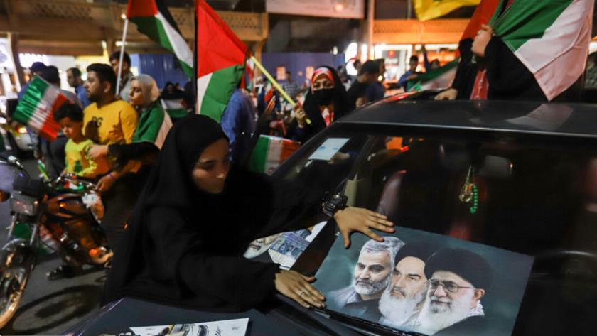 Iranpress: Célébration de la victoire de la résistance palestinienne dans tout l