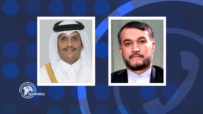 Iranpress: Entretien téléphonique des ministres des affaires étrangères iranien et qatari 