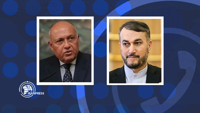 Iranpress: Entretien téléphonique des ministres des affaires étrangères iranien et égyptien