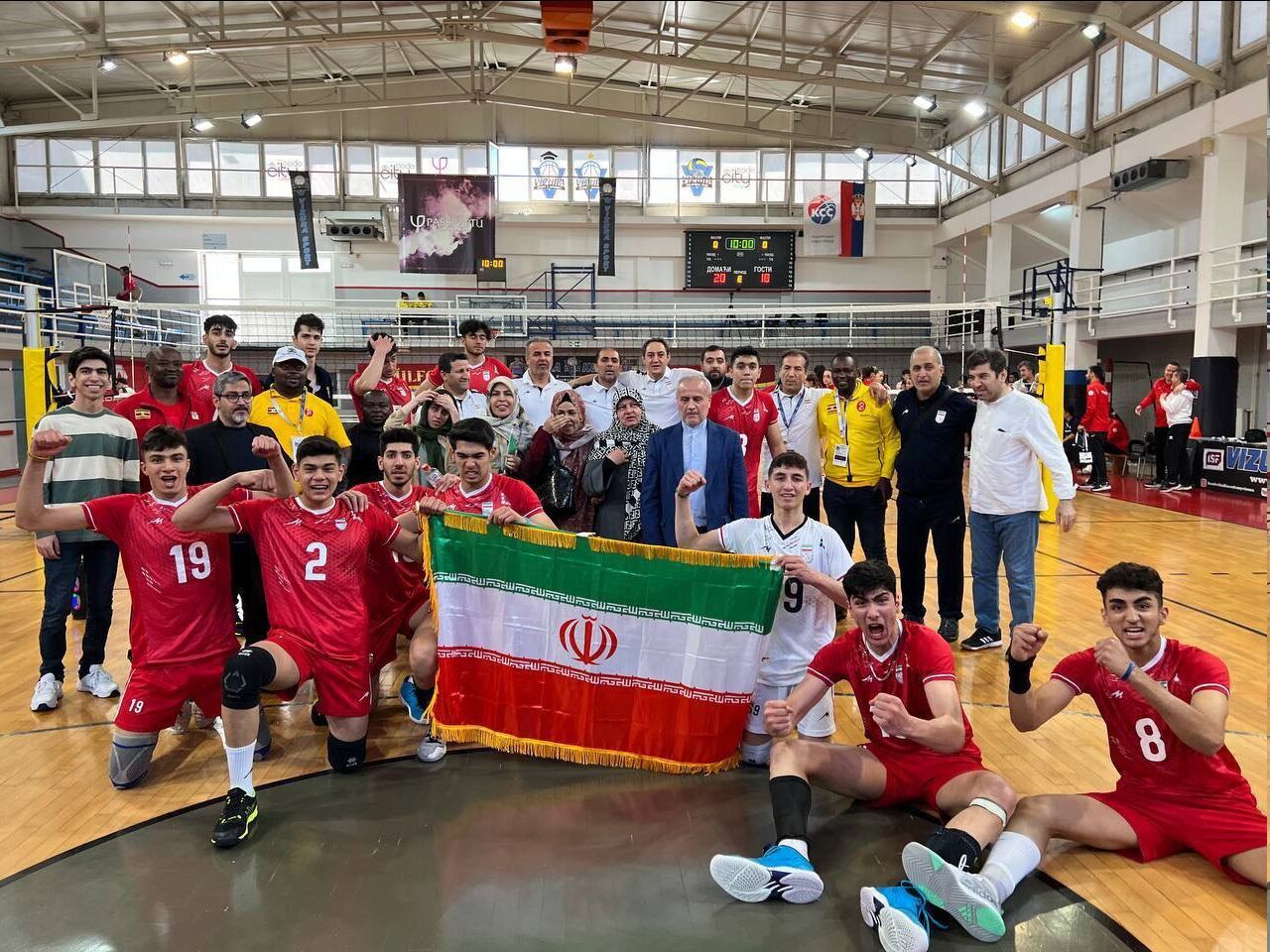 Iranpress: Championnats du monde ISF de volley-ball 2024 : L’Iran sacré champion