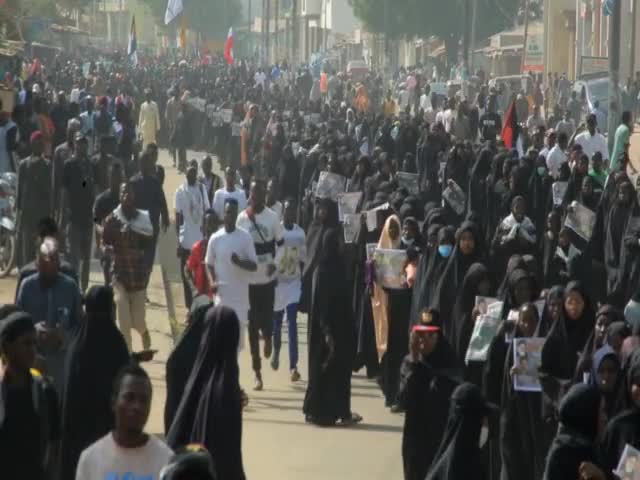 Iranpress: Global Quds Day Rally In Nigeria Backs Iran, Palestine