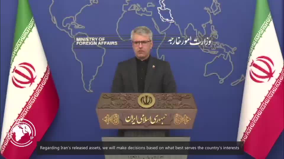 Iranpress: Baghaei: Iran Will Decide How to Use Released Assets Based on National Interest